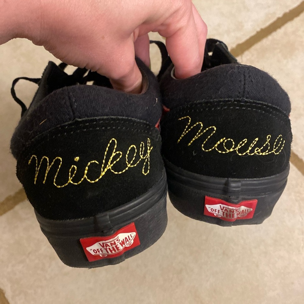 Disney Mickey Mouse club 90th anniversary vans